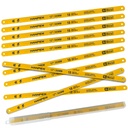Hacksaw Replacement Blades (10 Pack) High Speed 18 TPI - 12" Length Hack Saw Blade - Bi-Metal HSS Cutting Blades