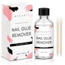 Makartt Nail Glue Remover: for Acrylics Press Ons - 50ML Debonder Without Acetone, Can't Remove Gel Polish