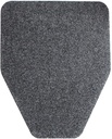 RESILIA Urinal Mat (6-Pack), Absorbent, Disposable Bathroom Floor Protector, 17 Inches X 21 Inches, Made in USA
