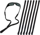 SHINKODA 6-Pack Glasses Strap - Universal Eyeglass Lanyard - Eyewear Retainer Cord for Reading, Safety, Sports & Sunglasses