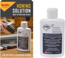 Smith's HON1 Honing Solution - 4oz Bottle - Lubricate Sharpening Stones - Built-In Stone Cleaning Agents & Rust Inhibitors - Oil for Tool & Knife Sharpening Stone - Prevents Clogged Pores