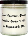 Beautiful Word Processor Gifts, Word Processor. Because Freakin', Word Processor Scent Candle from Boss, Gifts for Men Women, Electronic Gift, Gadget Gift, Computer Gift, Office Gift, Useful Present