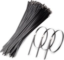100pcs & Lightweight Metal Fasteners Versatile Metal Fasteners Stainless Steel for Farms Pipes Roofs Indoor Use