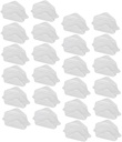50pcs Triangular Cake Slice Containers with Hinged Lids Clear Pet Plastic Cake Boxes for Cheesecake Dessert Carrier Lightweight Food Storage for Parties and Takeout