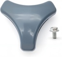 Washer Door Knob Gray Handle 472992002 for Electrolux-ELS, LaundryLux, Wascator Wascomat Washer