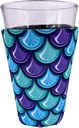 Fish Scale Pattern Pint Glass Coolie (2 Pack)
