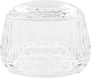 Crystal Makeup Storage Jars with Lids, Clear Candy Containers, Airtight Cosmetic & Dessert Organizer Set, Elegant Gift Box Home Bathroom Kitchen Decor
