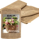 Burlap Fabric Roll - Garden Burlap Fabric Roll 40" X 13 Feet Natural Burlap Material Fabric Roll Trees Fabric Burlap Tree Wrap Outdoor Plant Jute Fabric Burlap Rolls for Crafts Gardening Decor