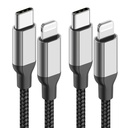 2Pack MFi Certified 3ft USB-C to Lightning Cable - Fast Charging for iPhone 14-8, iPad