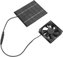 Solar Panel Fan Kit, Mini Solar Powered Exhaust Fan, Heat Dissipation Tool for Greenhouse, Chicken Coops, Sheds, and Windows