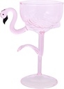 Elegant Flamingo Cocktail Glass Decorative Cup Lightweight Glassware for Parties Weddings Banquets and Home Use