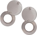 2pcs Rotating Copper Peephole Cover for Door Viewer Privacy Protection Security Cover for Front Doors Solid Construction Easy Installation Present for Home Security