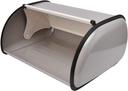 Bread Box, Bread Container Large Capacity Roll Top Door Bread Holder Bread Box For Kitchen Countertop For Household Bakery